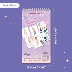Sticker Dress up – Sticker Activity Book for Kids. Learn Girls Fashion Design…