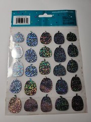 Nicole Quality Value Stickers One Sheet STK353 Pumpkins Pumpkin Fall Halloween