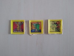 Late 80s / Early 90s Small Lenticular Stickers (3 Count)