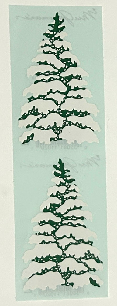 Mrs. Grossman’s Snow Tree Winter Strip Scrapbook Stickers!
