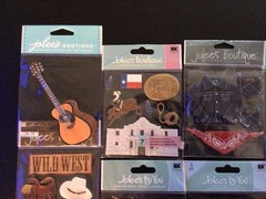 LOT OF 12 Pks. JOLEES STICKERS~Cowboys & Cowgirls~Some Rare & HTF~NEW