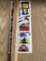 NRN Designs State Park/ Camping Sticker ROLL Timeless Treasures 5×12 Sheets READ