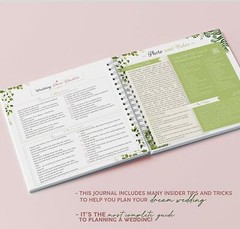 Destination Wedding Planner Step By Step Journal Stickers Photos Bridal Gift
