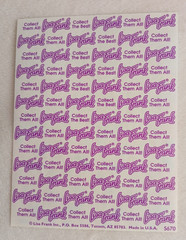 Vintage 90’s Lisa Frank Sticker Lot 1 S670 685 694 277 Markie In Space Mini