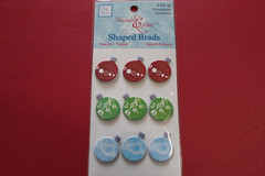 Deja Views «Ornaments Shaped BRADS» FFE-30 – 9 Pieces