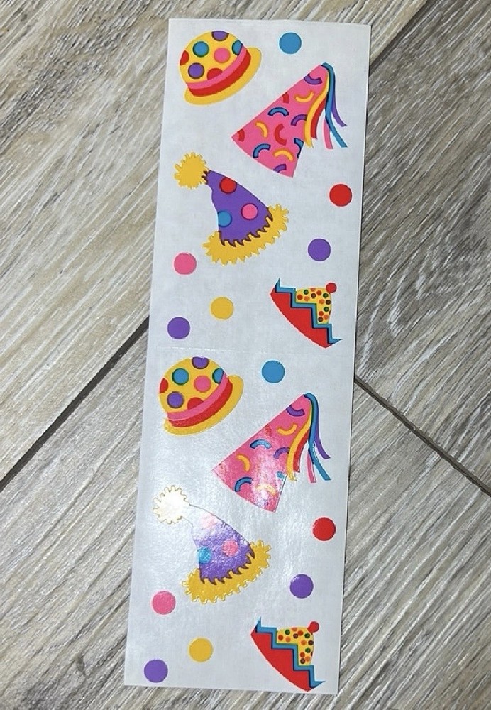 Mrs. Grossman’s Stickers Birthday Party Hats