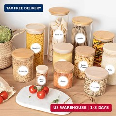 500 pcs 2 inch Round Clear Transparent Waterproof Stickers, Self-Adhesive Seals