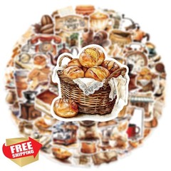 Flurendo Coffee Shop Stickers Colourful-m2