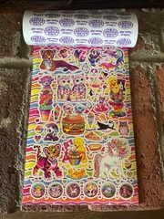 Lisa Frank Stickers Over 600 Vintage Girls Nostalgic 1980’s Colorful Fun