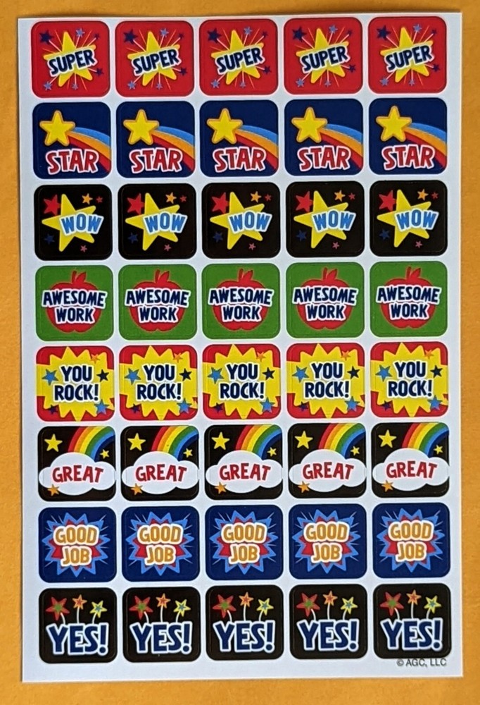 Everyday Single Sticker Sheet