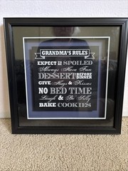 Black Shadowbox Scrapbooking. Glass Front.