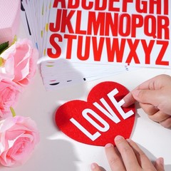 Aesthetic Letter Stickers, 12 Sheets Waterproof Vinyl, Alphabet