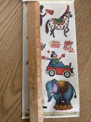 RHTF Paper Adventures Circus Sticker ROLL- Over 25 Sheets, Stickers
