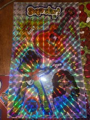 Vintage Mark 1 Large Sticker Sheets Unused Lot of 5 1983