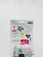 Creative Devotion 40 Pc Scripture Stickers, Religious, Journaling, Bible, Crafts