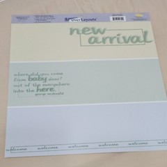 NEW Lot 10 MME Layovers Transparency 12×12 Clear Color Kids Family Love Holiday
