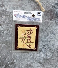 VINTAGE Rebecca Sower Designs Fresh Stickers It’s Cold Outside RSFS036 Scrapbook