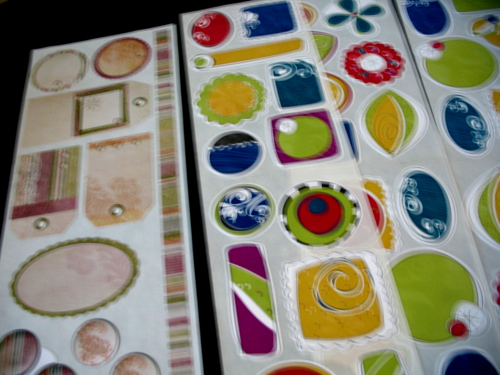 Lot Mod Designs, earthtones, Primary, Tropical, Inspiration, Stickers
