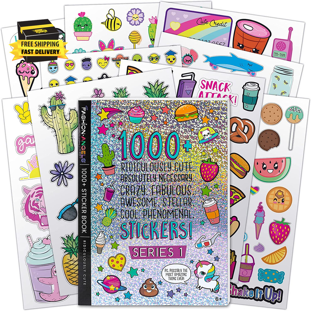 1000+ Ridiculously Cute Stickers for Kids – Fun Craft Stickers for Scrapbooks, P