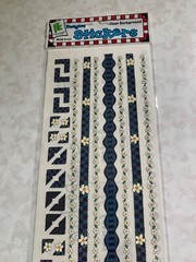 PROVOCRAFT STICKERS BORDERS 7 BORDERS 24PCS, 31 TOTAL PCS