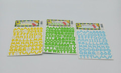 Lot Letters Numbers Alphabet Stickers Scrapbooking Paper Crafting Junk Journal