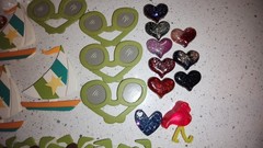 Lot of 45 Palm Trees Sailboats Sunglasses Hearts Surfboards for Crafting