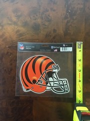 NFL Helmet Multi-Use Decal Reusable/Removable -WinCraft NEW – Cincinnati Bengals