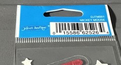 Disney Jolees Boutique EK Success Sticker Adhesive Title Mickey Mouse Scrapbook