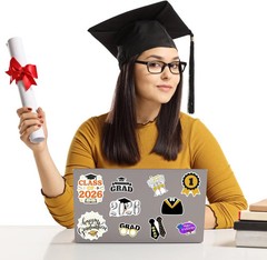 50Pcs Graduation Stickers 2026 College Class of 2026 Stickers for Graduation Dec