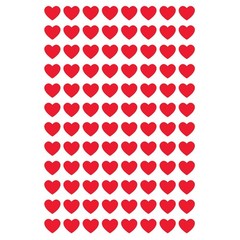 Red Heart Stickers for Classroom Incentives, 800 Count SuperShapes Pack