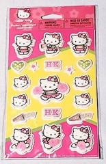 Hello Kitty NEW 2005 Y2K Puffy Sanrio Cheer Stickety-Doo-Da Stickers Vtg SEALED