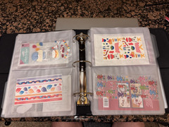 Creative Memories binder with dividers, protectors, stickers, & more!