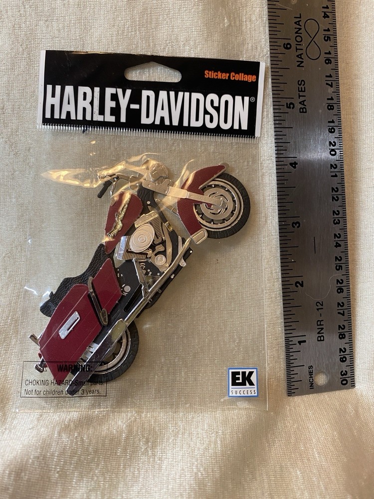 EK SUCCESS Jolees Boutique Harley Davidson Road King Motorcycle Stickers