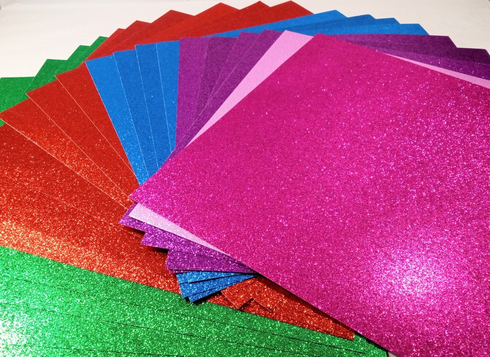 Recollections Glitter 12 X 12 Scrapbooking Paper Junk Journs Craft Paper Crafts