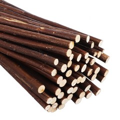50Pcs Reusable Dried Wood Sticks for DIY Crafts Rustic Coffee Branch Supplies