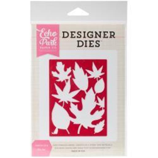 Echo Park Designer Dies LEAVES BACKGROUND Steel Dies Scrapbooking