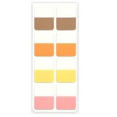 Label Clear Tabs With Color Coding Without Residues For Organizing