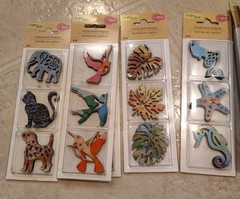 Chipboard Shapes &Words 193 Pkgs! Journals, Scrapbooking, Card Making. Mixed Lot