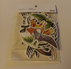 Recollections Sticker Pack Various Dinosaurs Skeletons Eggs Footprint Eye