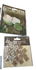 Scrapbooking Embellishment Lot Kaisercraft Dazzles Petaloo Flowers Mixed Crafts