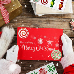 360 Pcs Christmas Candy Stickers 2 Inch Peppermint Christmas Envelope Seal Stick