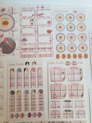 Happie Scrappie Planner Kit Notebook Journal Pin Stickers Vellum Paper Winter