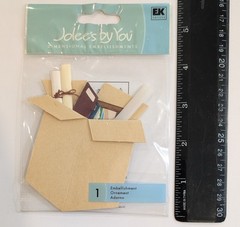 VERY RARE Jolee’s Handle With Care Moving Box New Home Scrapbook Embellishment