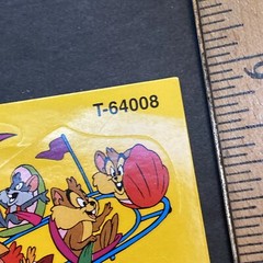 VTG Trend Sheet Of Stickers Wickleville Fair Woods Bear Mouse Squirrel T-64008