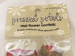 NEVER OPENED- 20yrs OLD! Pressed Petal Flower Confetti Scrapbooking – «Rose Bud»