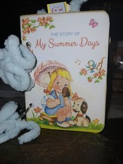 Summer Days Retro Mini Junk Journal Scrapbook 4×5