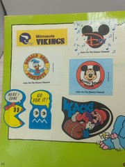 Vintage 1980s Kids Sticker Book, Pac-Man, Q Bert, Scratch N Sniff Etc