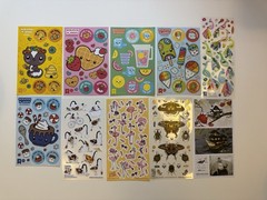 Bugs, Birds, And Scratch & Sniff Sticker Set, 18 Sheets, Pipsticks/ Stickiiclub