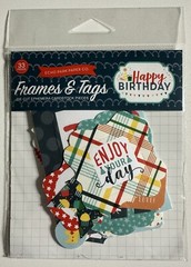 Echo Park Frames & Tags Die Cut Ephemera Variations Available-You Choose