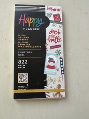 LOT of 5 Happy Planner NEW Sticker Books-Fall-Christmas-Tropical-Animal-Sewing